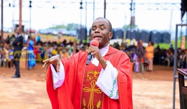 Desist from attacking my bishop, Mbaka warns followers